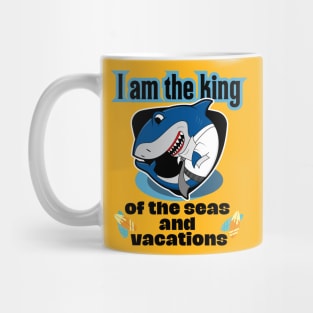 Funny Shark Summer Mug